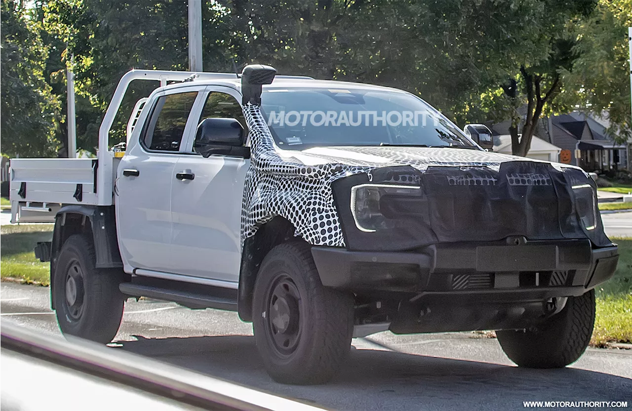 2026 Ford Ranger Super Duty spied, will tow almost 10,000 pounds