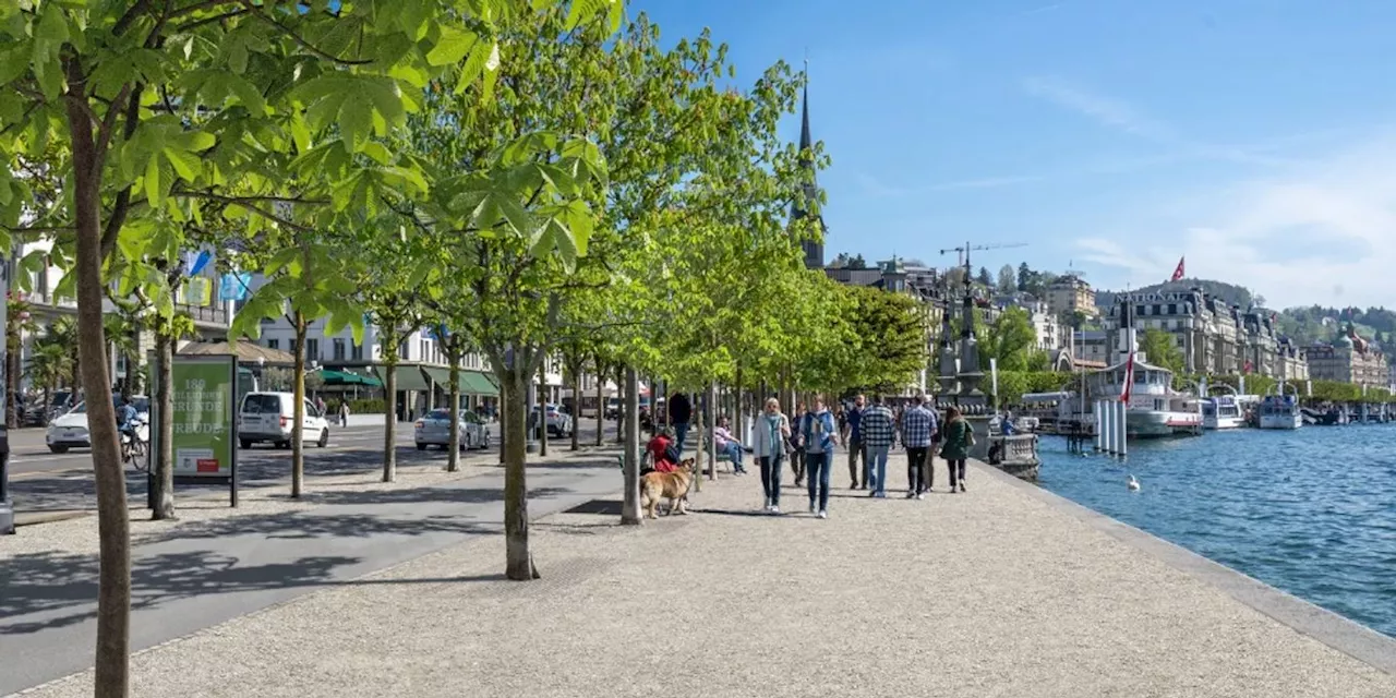 Stadt Luzern will Schweizerhofquai schrittweise entsiegeln