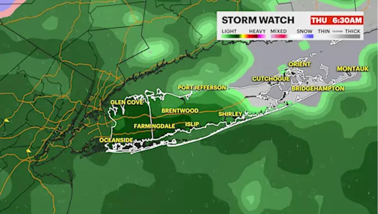 STORM WATCH: Dry, cloudy on Long Island before all day rain for Thanksgiving