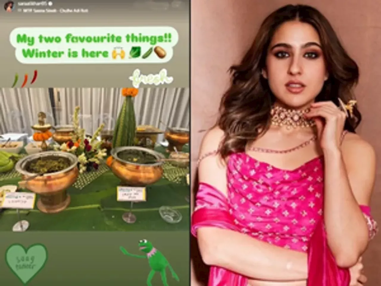 Sara Ali Khan Shares Winter Favourites on Instagram