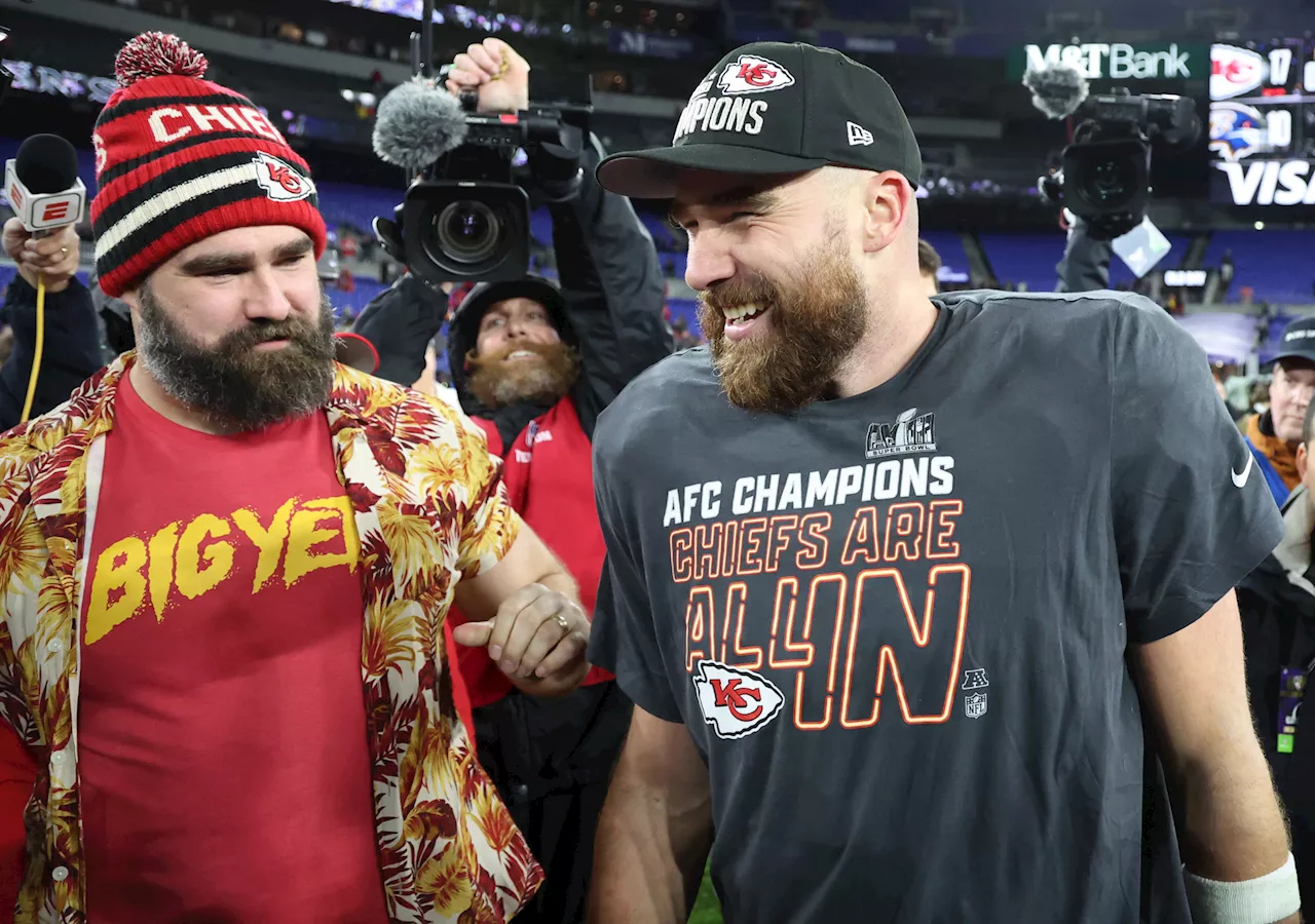 Jason Kelce Found It 'Annoying' Competing Against His Brother Travis Kelce