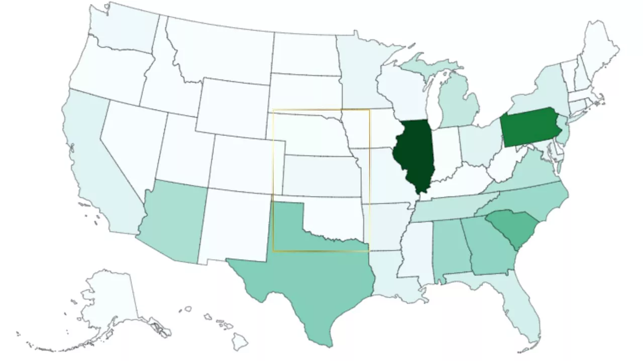 Map Shows States Generating the Most Nuclear Energy