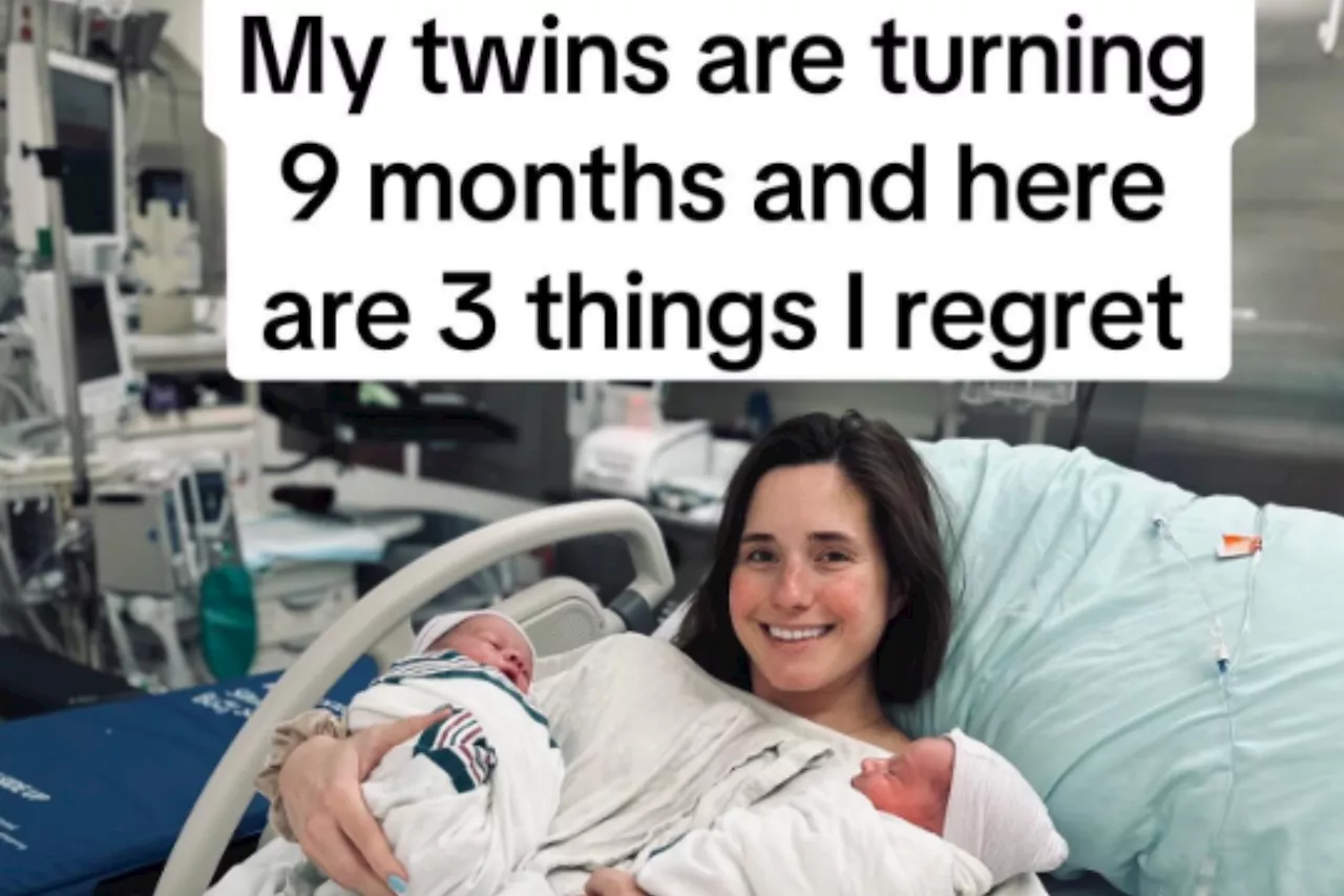 Mom Shares Biggest Regrets in 9 Months Since Having Twins