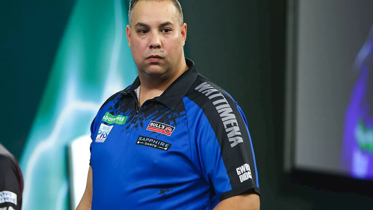 Jermaine Wattimena Begins WK Darts voor Nederland