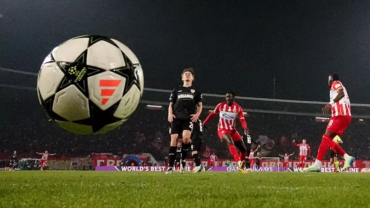 VfB Stuttgart geht bei Roter Stern Belgrad unter - Üble CL-Pleite für Bundesliga-Klub