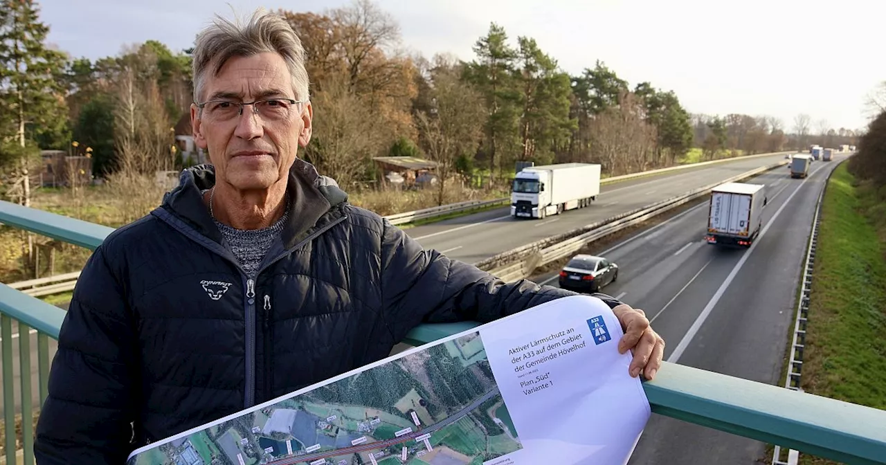 Hövelhofer haben Erfolg im Kampf gegen Lärm an der A33