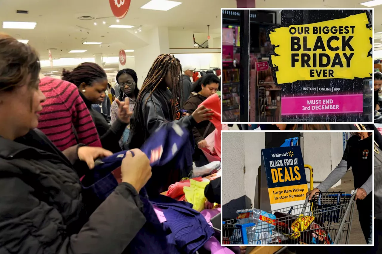 Black Friday weekend to break sales records as cash-strapped customers wait for deals and discounts