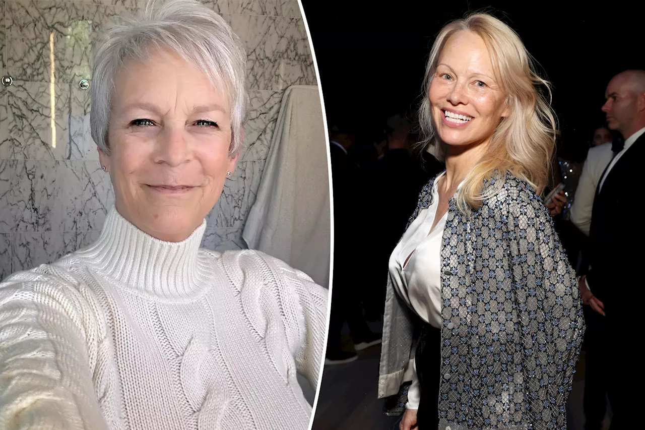 Jamie Lee Curtis honors Pamela Anderson’s ‘no-makeup ownership of self’ with barefaced selfie