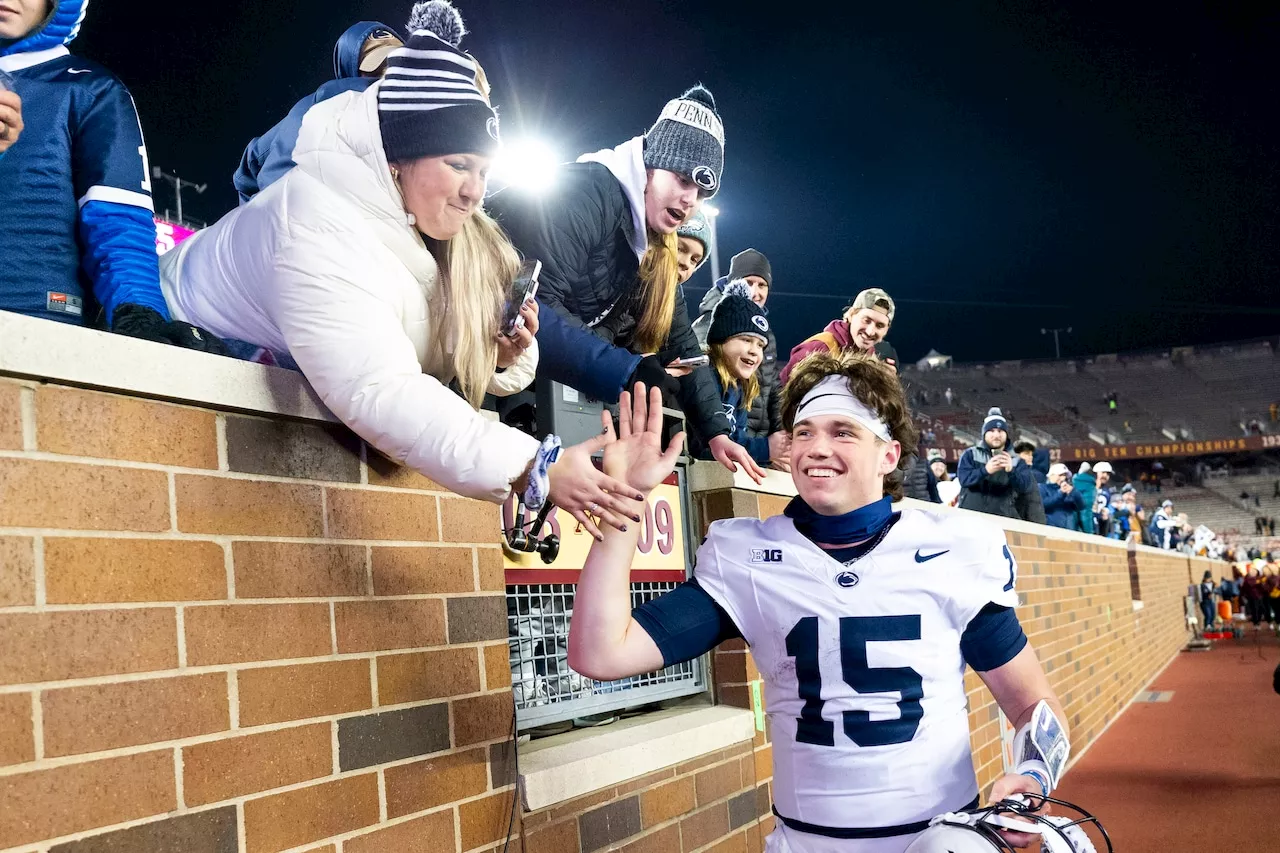 Drew Allar, Penn State stars offer thanks for family, teammates during Thanksgiving week