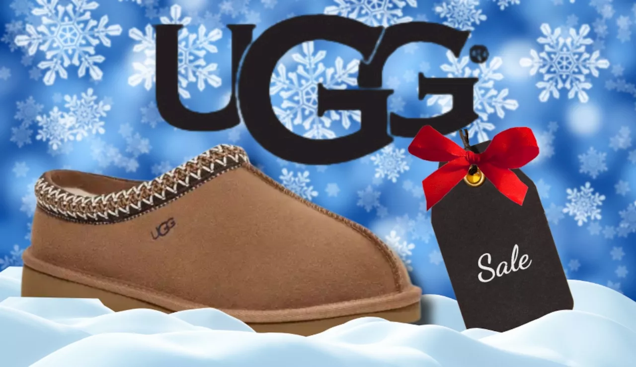 Get cozy with a pair of UGG slippers during their Black Friday sale - up to 70% off select styles, including