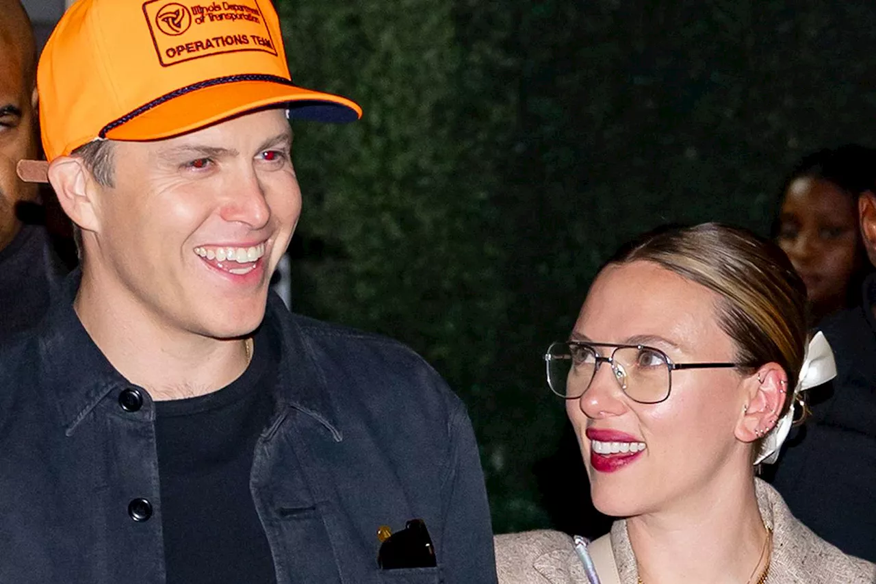 Scarlett Johansson Says She and Colin Jost Are Going to a Restaurant on Thanksgiving for the First Time