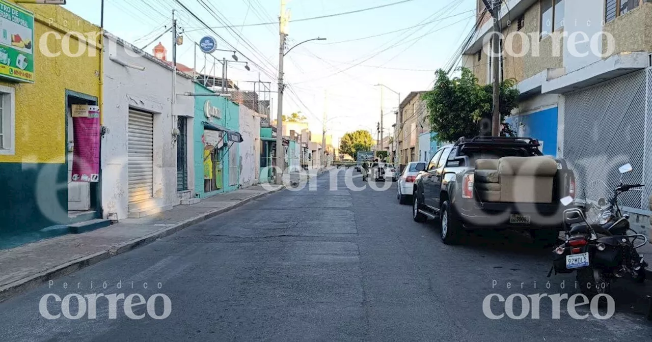 Balacera en el barrio de Santiaguito en Celaya deja a un hombre sin vida