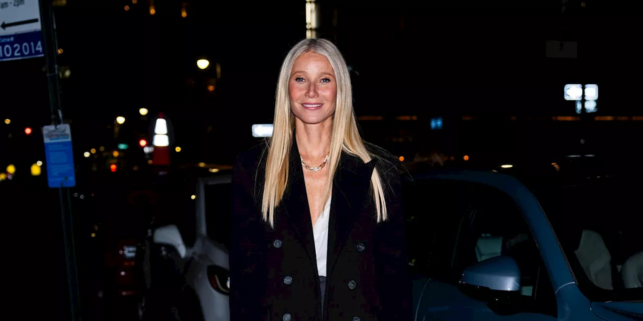 Gwyneth Paltrow is our minimalist festive style inspiration