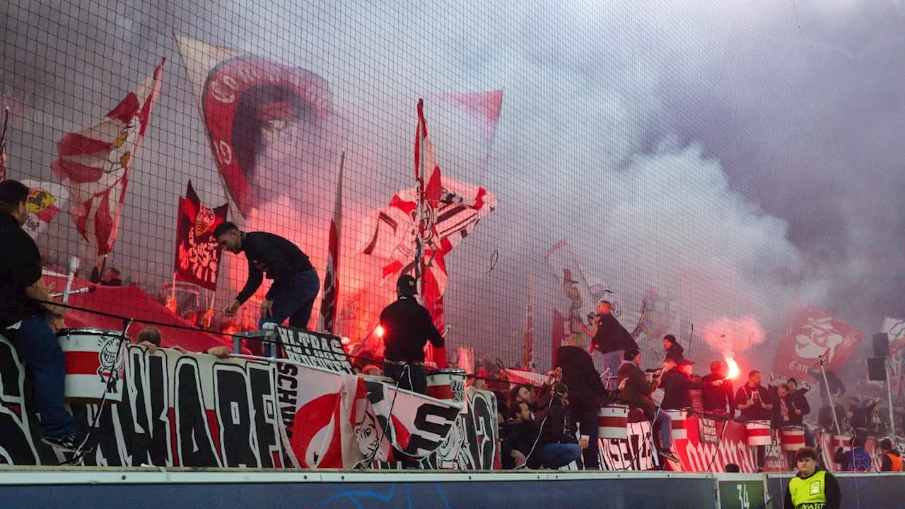 Le VfB Stuttgart joue sans supporteurs à Belgrade en raison de contrôles stricts et violents