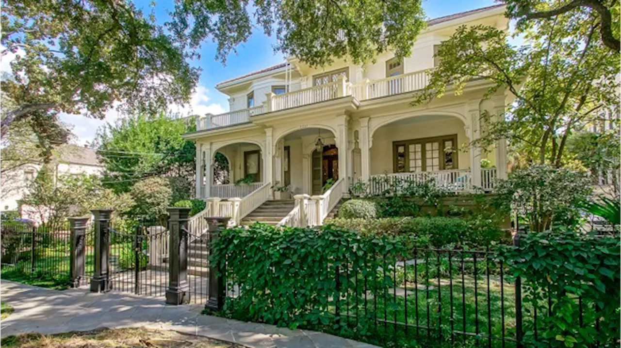 James Carville and Mary Matalin’s Former New Orleans Mansion Lists for $3.7 Million