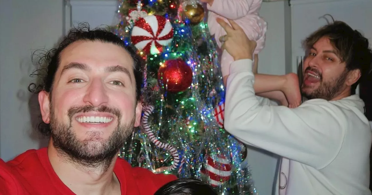 Brian Dowling and Arthur Gourounlian transform home into a Christmas wonderland