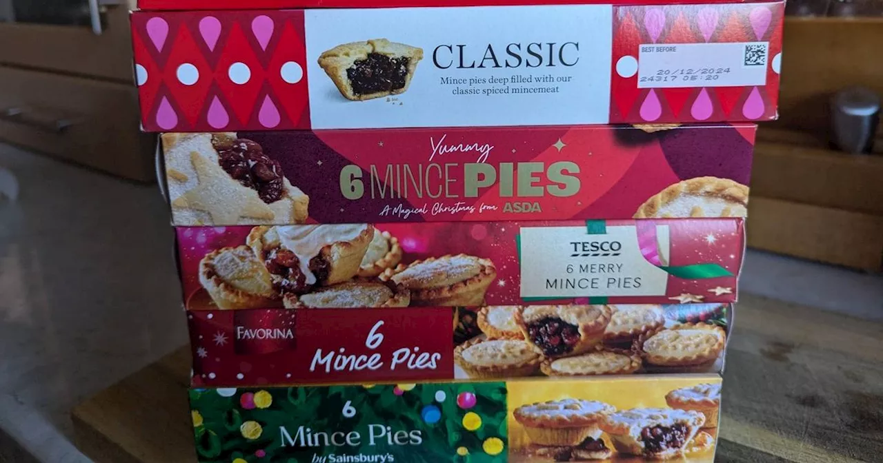 We tried mince pies from Aldi, Tesco, Lidl and M&S to find out which is best