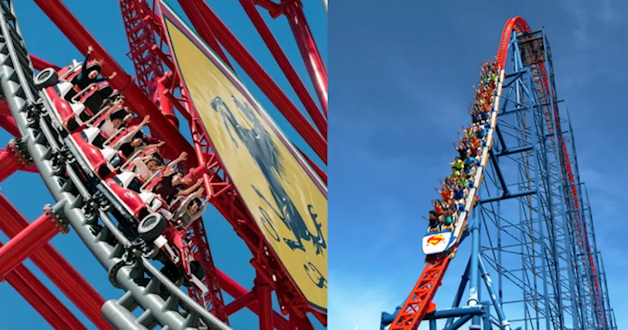 8 Roller Coaster Tertinggi Di Dunia Yang Pasti Buat Anda 'Meremang' Bila Tengok