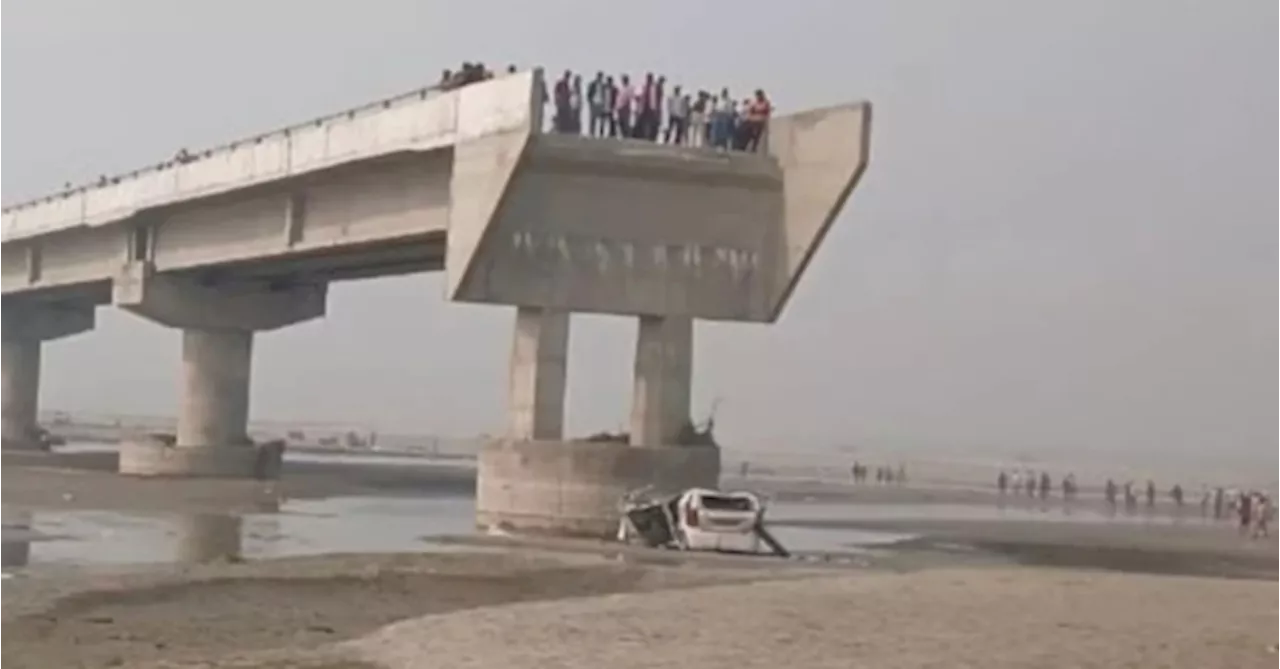 Three Men Die After GPS Error Leads Car Off Incomplete Bridge in India