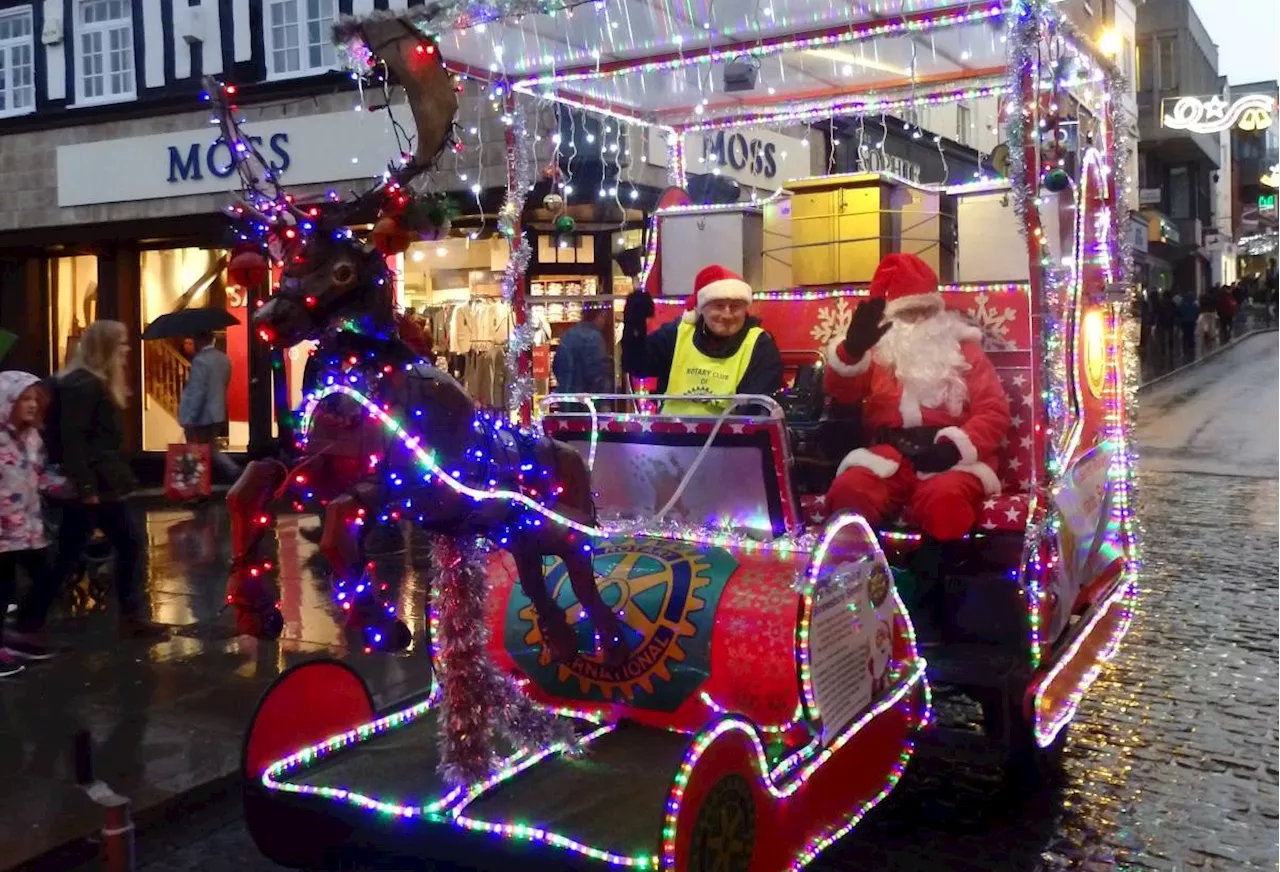 Rotary’s festive sleigh returns to Shrewsbury’s streets