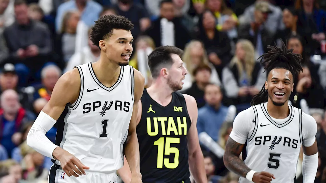 ‘Area 51’ Shines as Spurs Top Jazz, Keep NBA Cup Hopes Alive