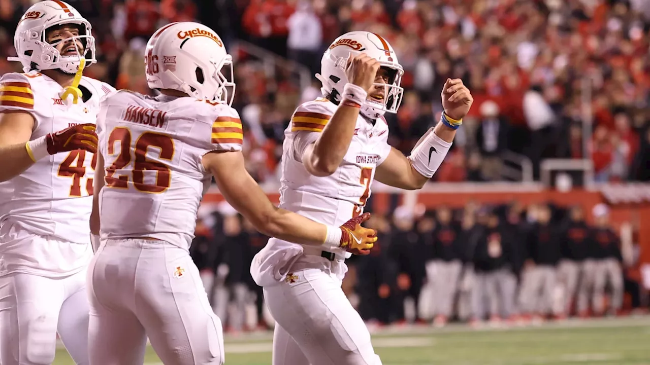 College Football Playoff Rankings: Iowa State up four spots to No. 18