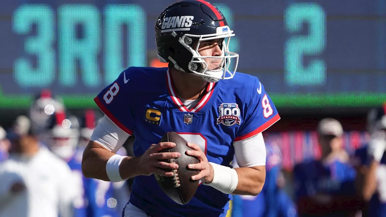 Former Giants' QB Daniel Jones Joins Vikings on Practice Squad