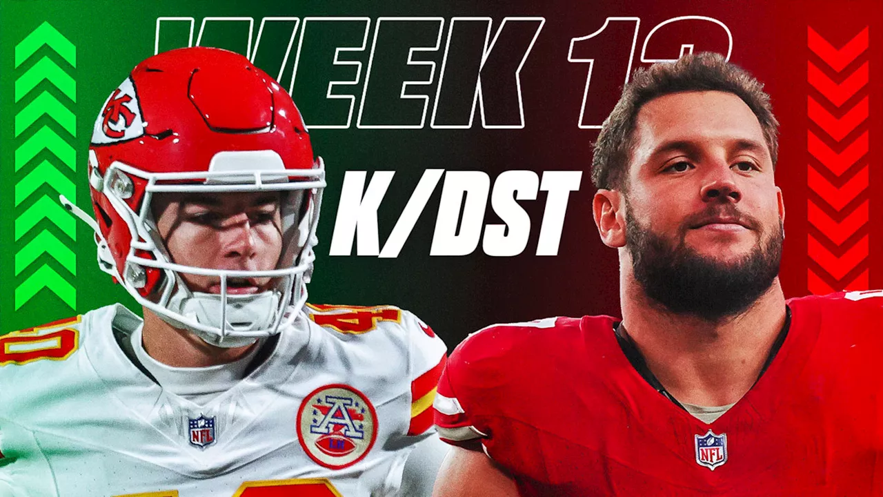 Start 'Em, Sit 'Em Kickers And Defenses for Fantasy Football Week 13