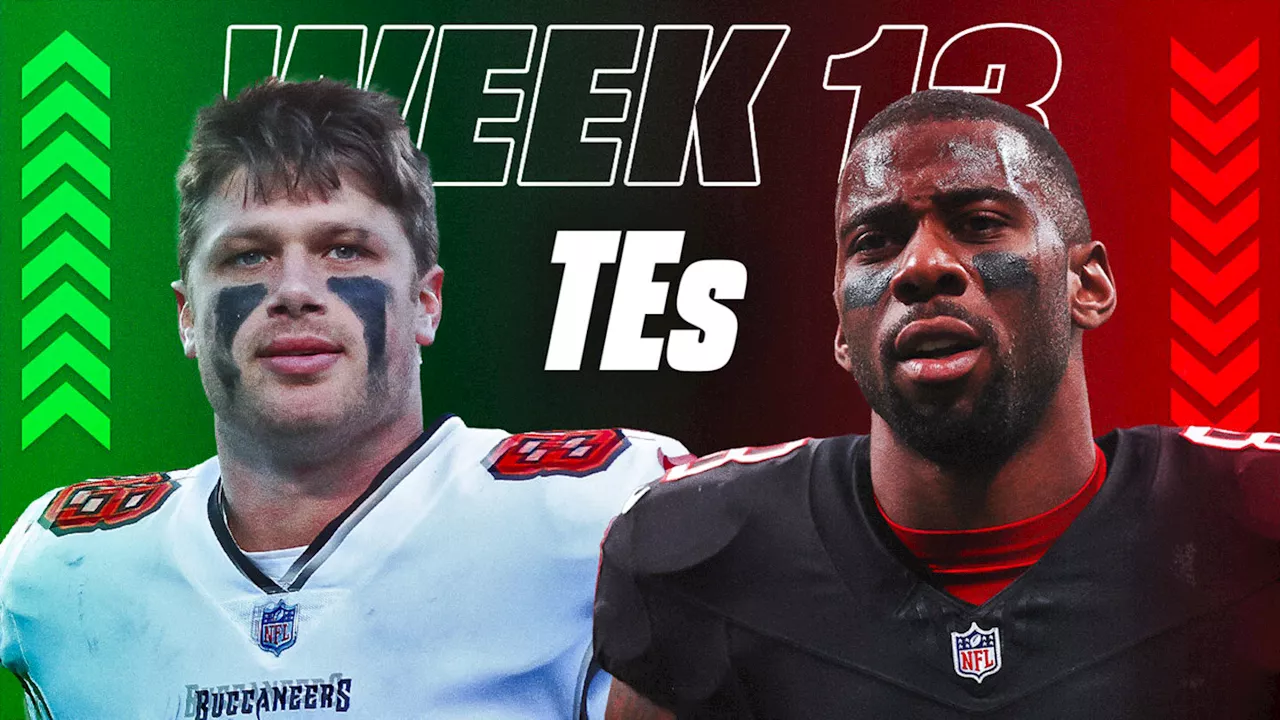 Start 'Em, Sit 'Em Tight Ends for Fantasy Football Week 13