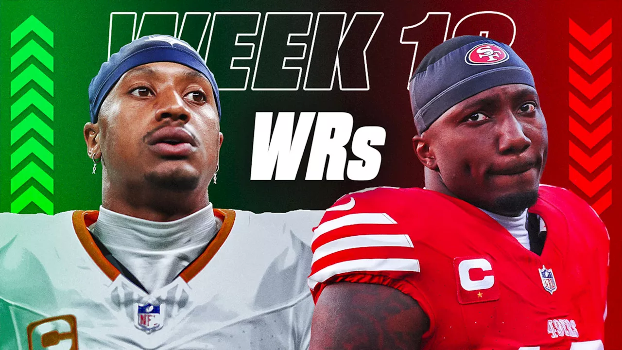 Start 'Em, Sit 'Em Wide Receivers for Fantasy Football Week 13