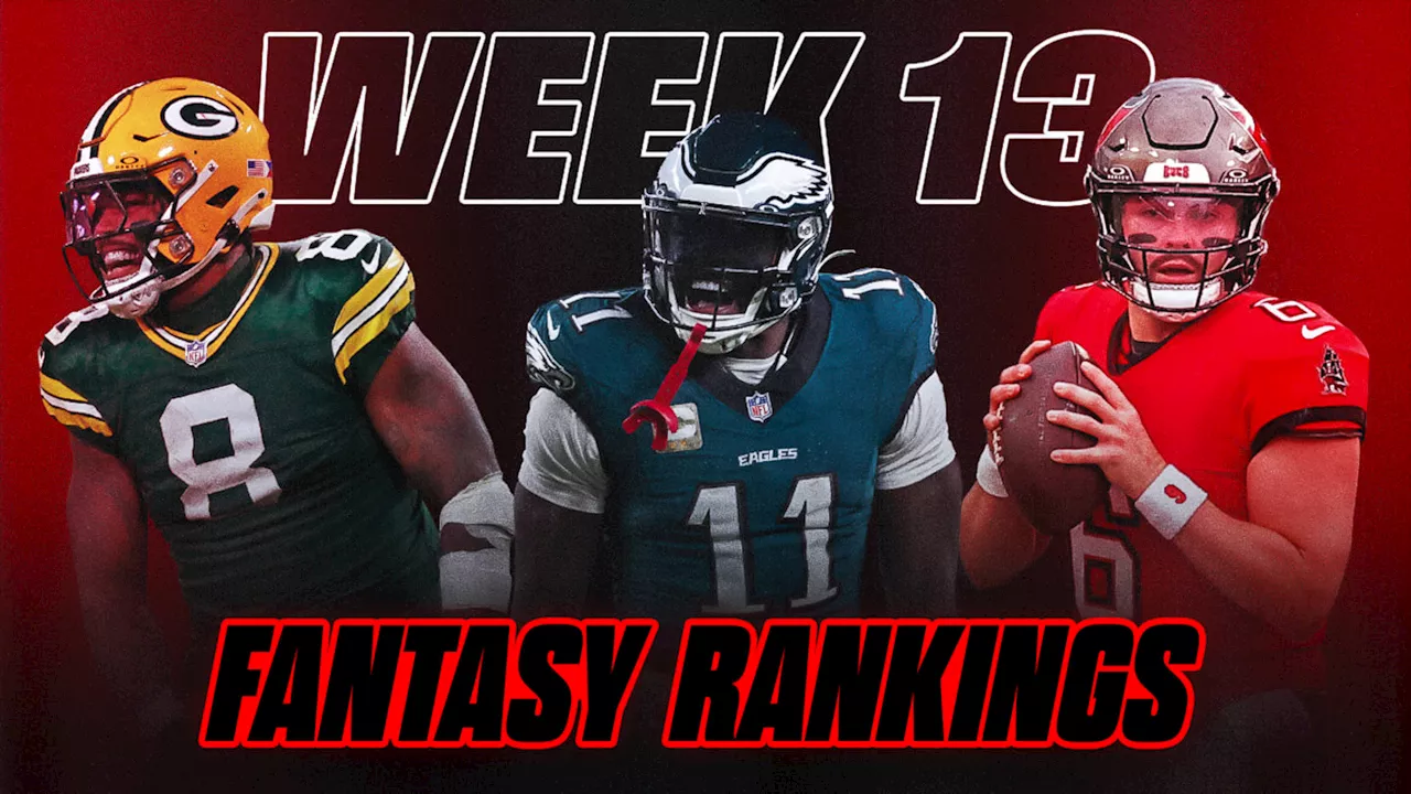 Week 13 Fantasy Football Rankings For Every Position In PPR Leagues