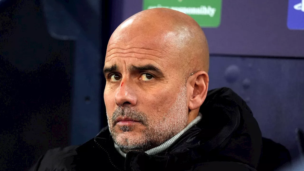 Pep Guardiola: Man City boss clarifies comments about scratches on his head after Feyenoord draw