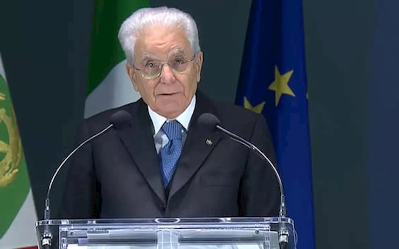 Il Presidente Mattarella parla di prevenzione dei rischi e senso di comunità nel trentennale dell'alluvione del Piemonte