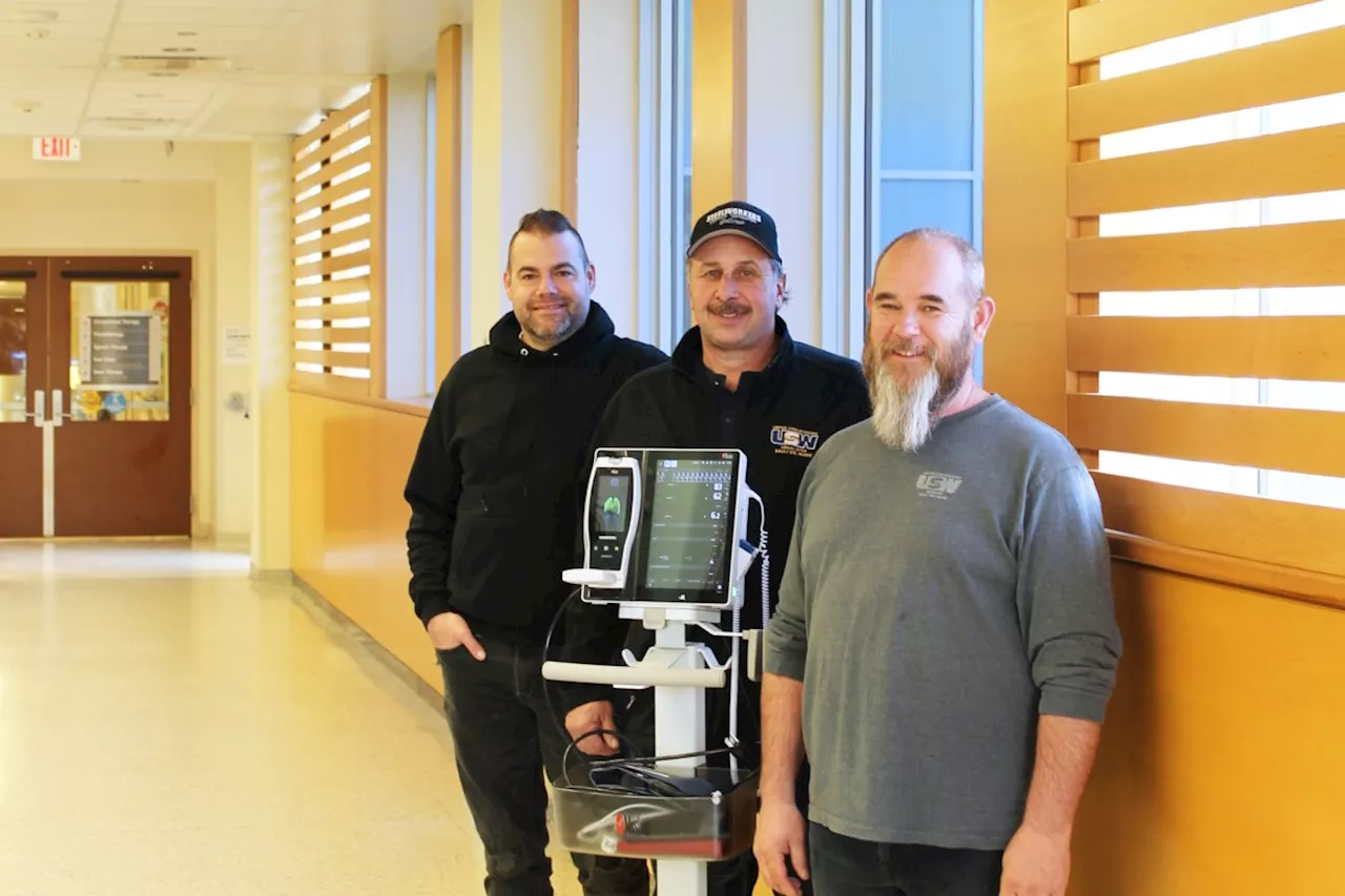 United Steelworkers and Sault Area Hospital Foundation Partner for Vital Signs Monitors on GivingTuesday