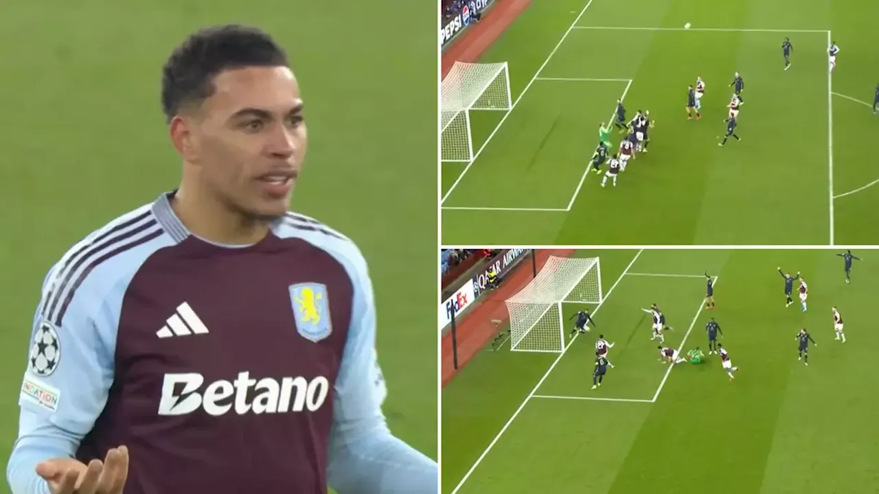 Aston Villa denied historic win against Juventus in the Champions League after 'shocking' VAR decision