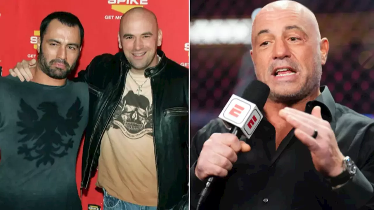 Dana White shared Joe Rogan's first UFC 'paycheck' after working in front of just 3,100 people