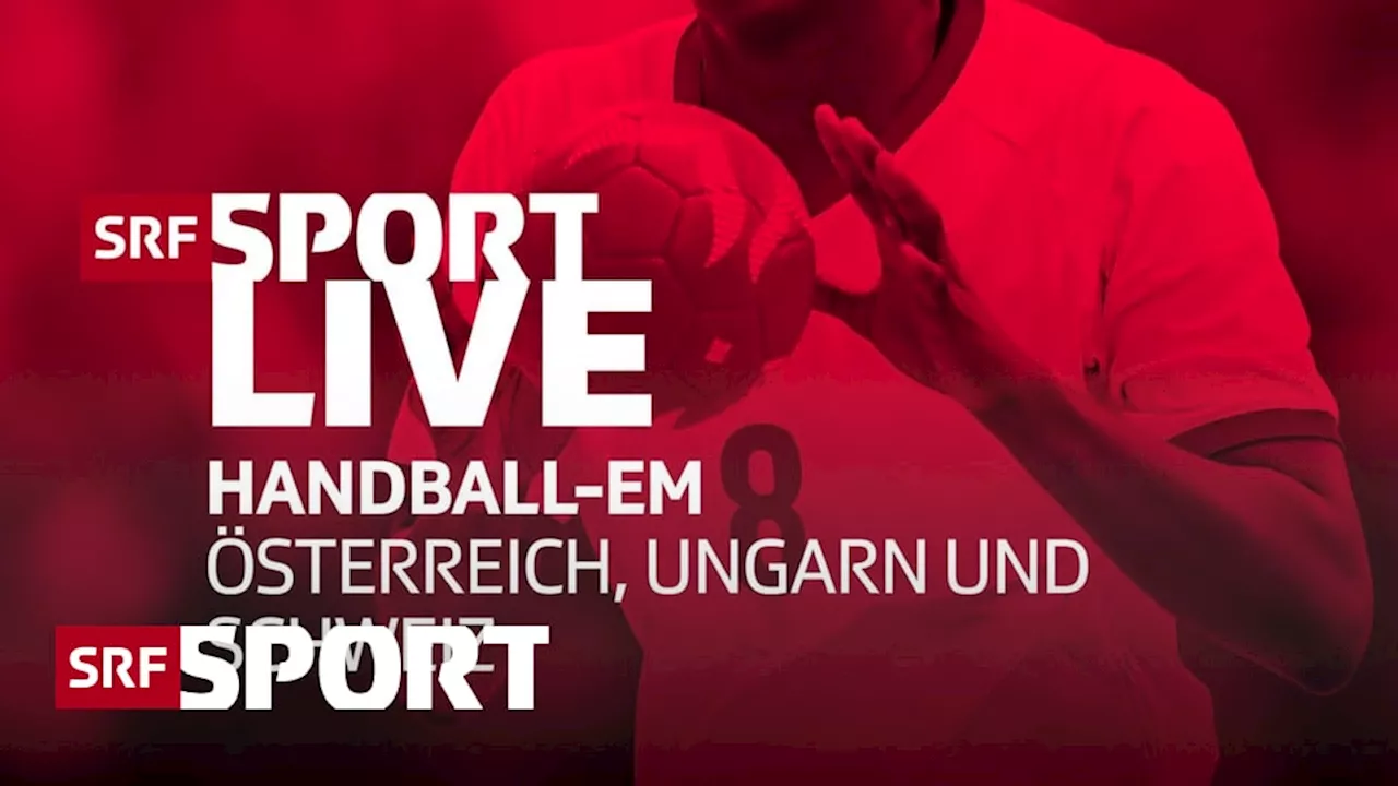 Aus der Basler St. Jakobshalle - Handball-Nati der Frauen an der Heim-EM live bei SRF