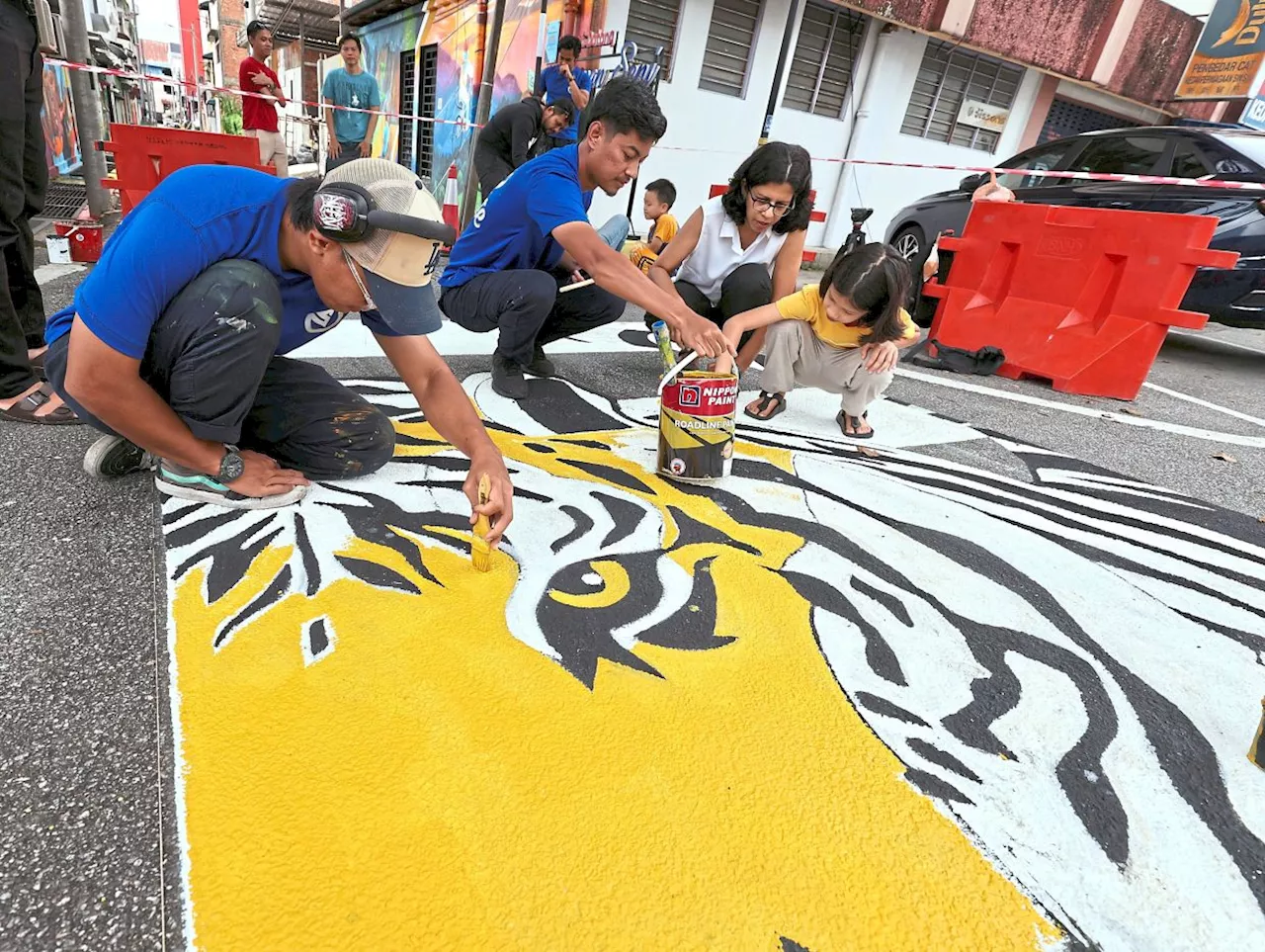 The Malayan tiger roars into life