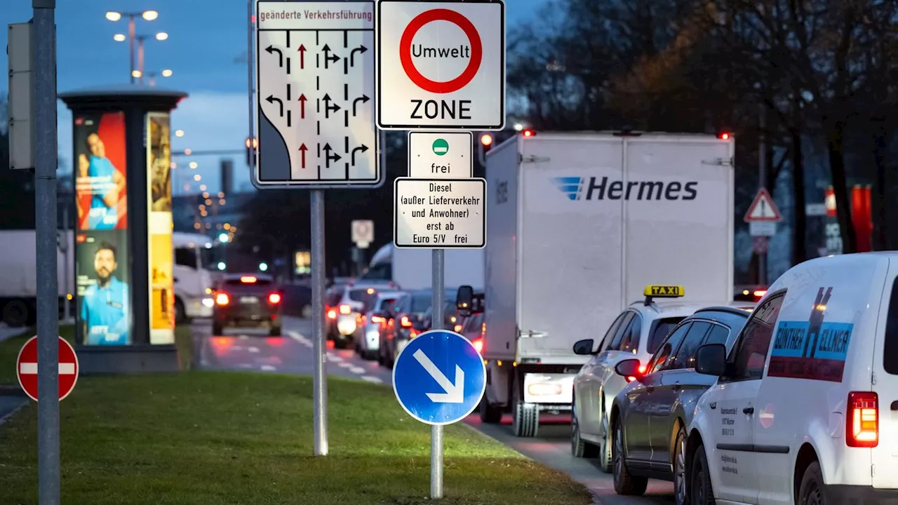 Luftreinhalteplan: München debattiert über verschärfte Diesel-Fahrverbote