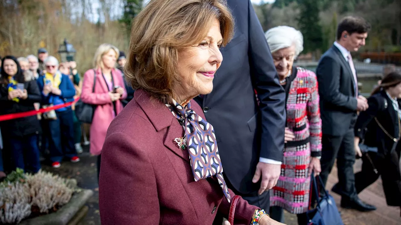 Royale Visite: Königin Silvia von Schweden zu Benefiztermin in Zweibrücken