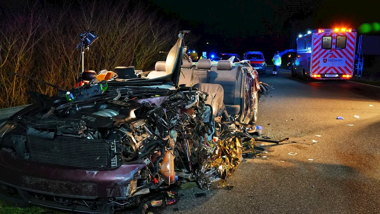 Unfall: Frontalzusammenstoß bei Bad Sobernheim - ein Mensch stirbt