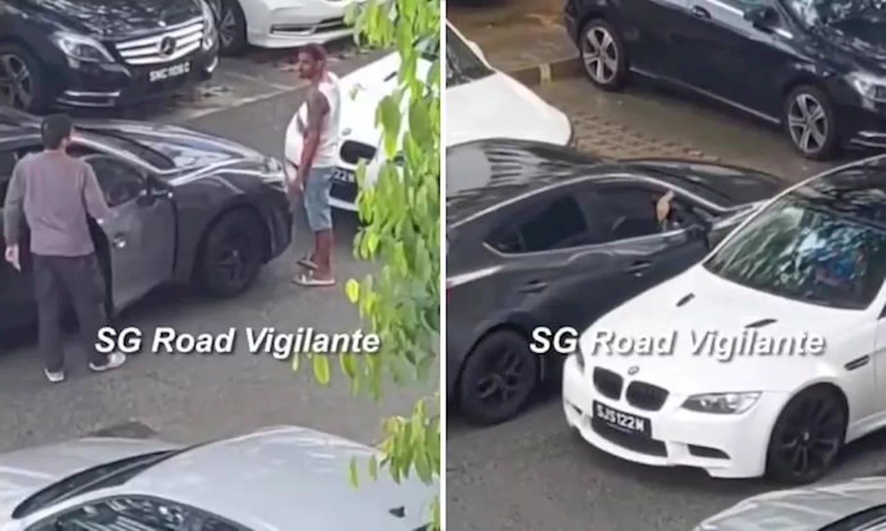 Mazda Driver Clarifies Dispute With BMW in Hougang Carpark