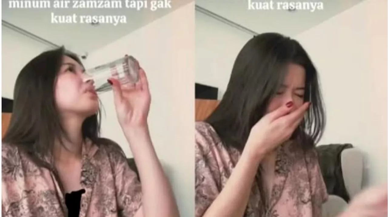 Iris Wullur Enggan Minum Air Zamzam dan Dikecam Netizen