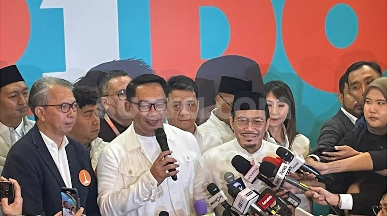 Ridwan Kamil Akan Lakukan Evaluasi Besar-besaran Setelah Hasil Cepat Hitung Pilgub DKI 2024