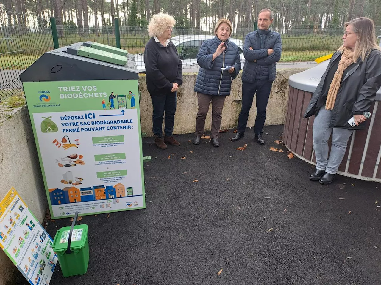 Bassin d’Arcachon Sud : l’agglomération généralise le tri des déchets alimentaires