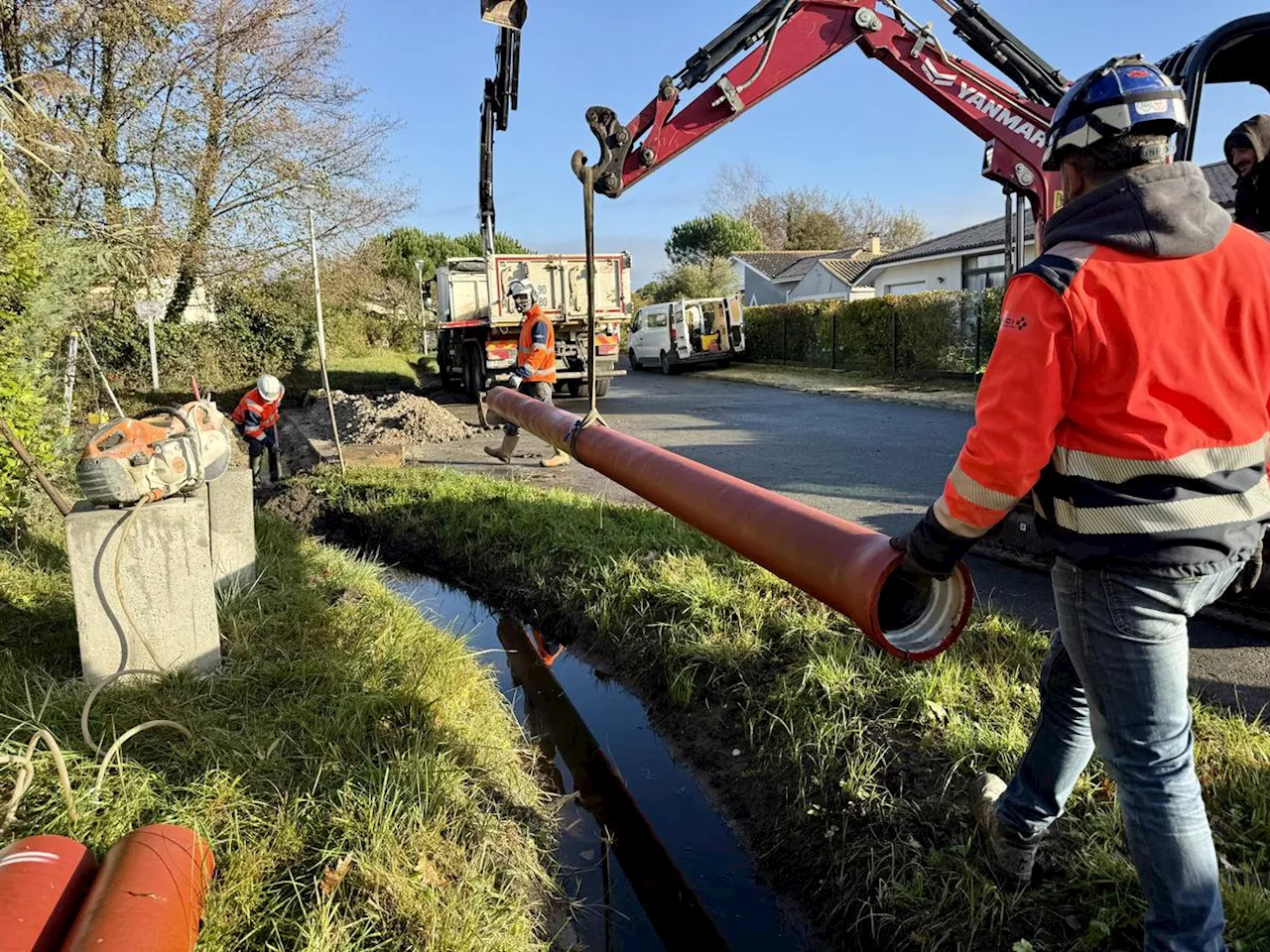 Lacs médocains : après les inondations de 2023-2024, le temps des chantiers