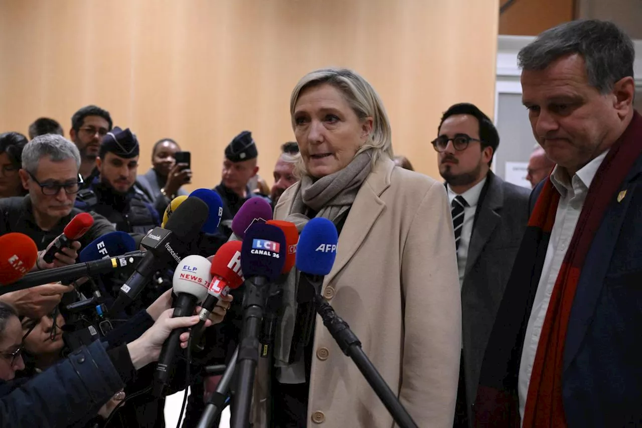 Procès du RN : le jugement sera rendu le 31 mars, Marine Le Pen assure qu’il n’y aura aucune conséquence politique