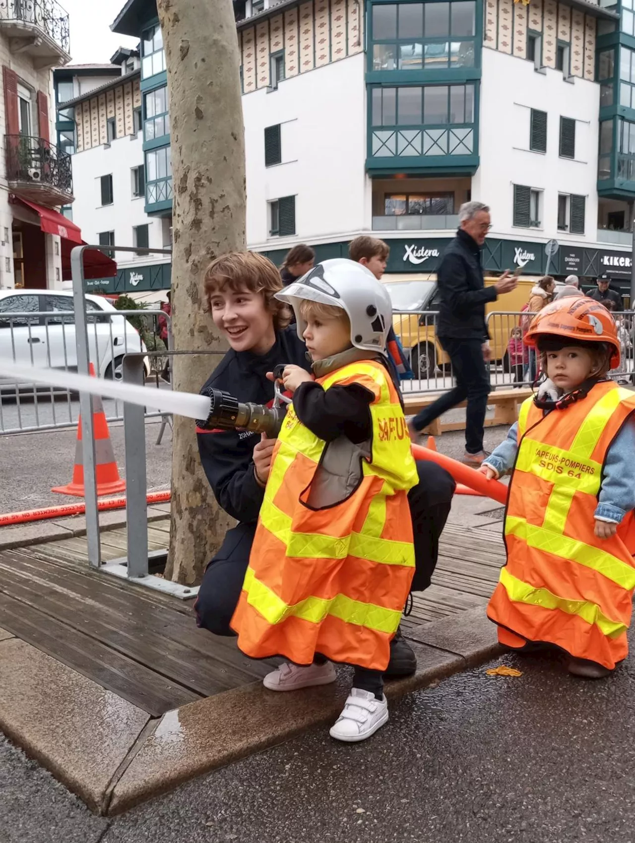 Téléthon à Saint-Jean-de-Luz : les pompiers une nouvelle fois en première ligne