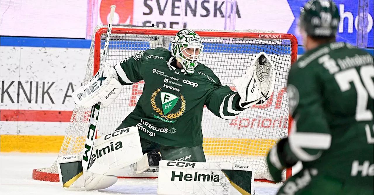 Färjestad Seegrar Växjö Med 4-0, Max Lagacé Delar Ut Första Kramen Efter Följden