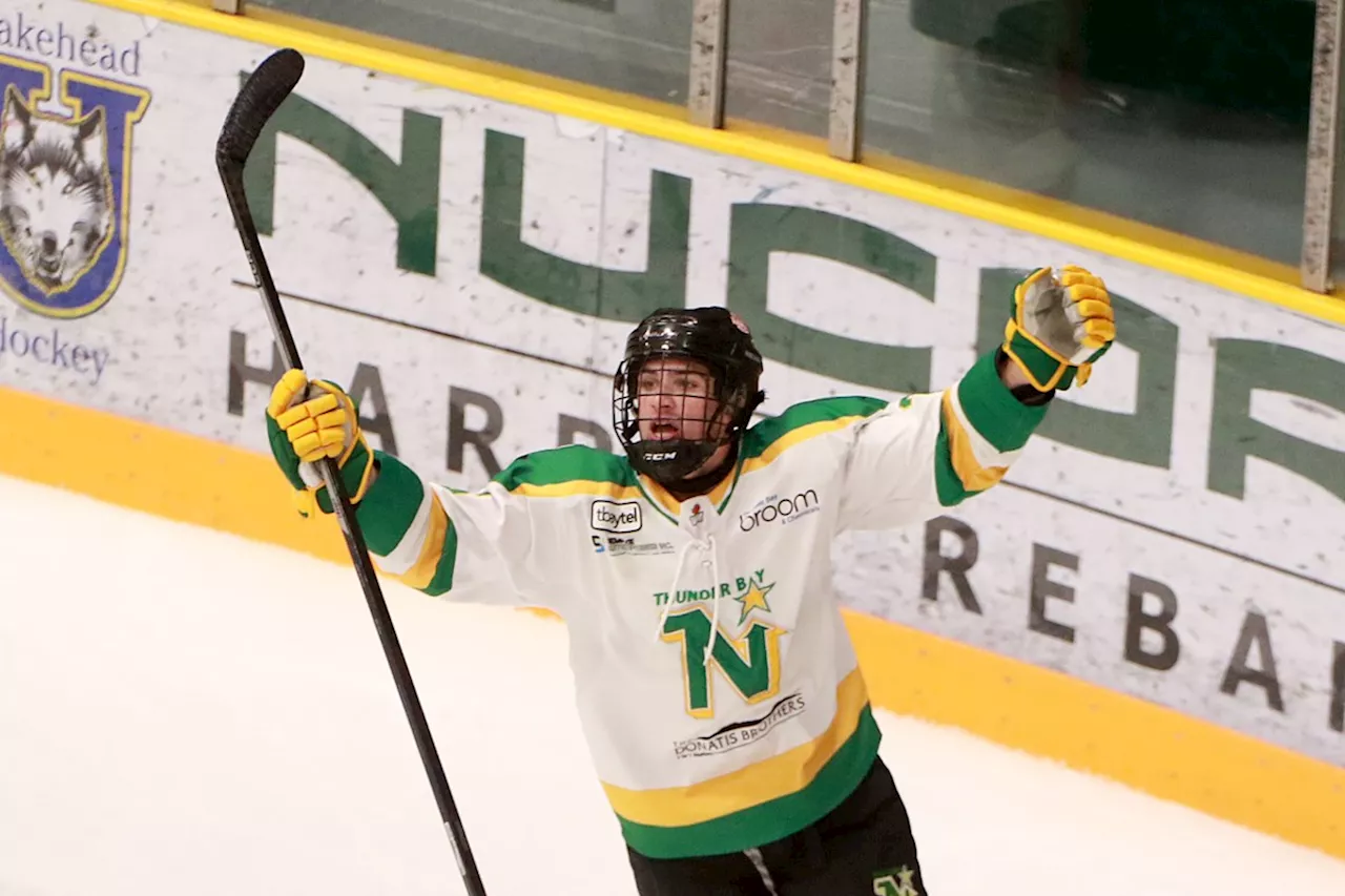 Thunder Bay North Stars Rally to Defeat Red Lake Miners in Overtime